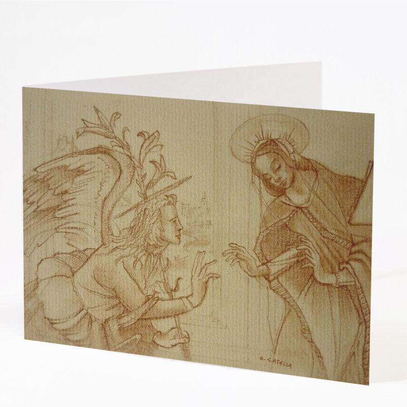 Carte de voeux • Annonciation 2